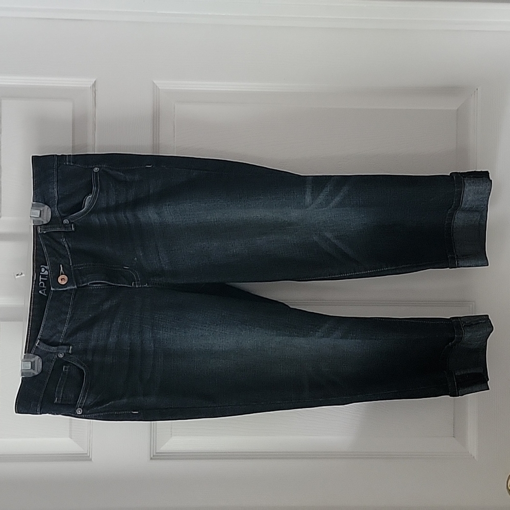 APT9 Denim Capris